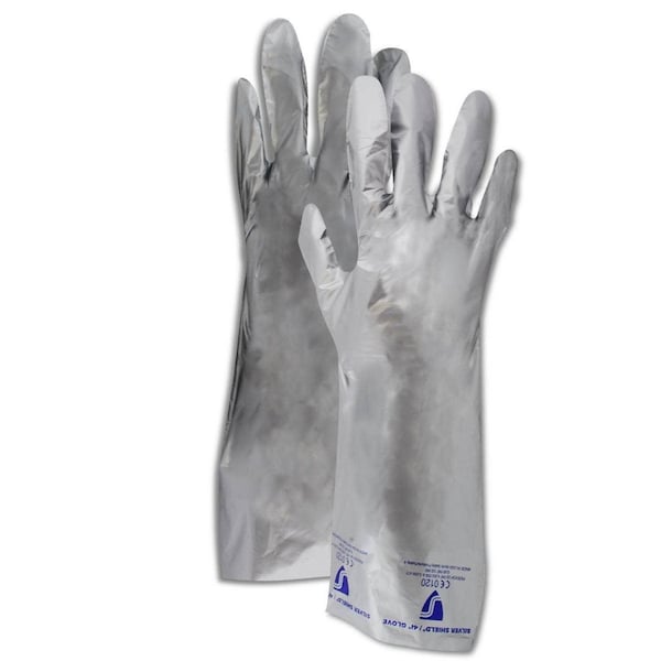 Miller Chemical Resistant Gloves, Silver, 11, 10 PK SSG/11 - main